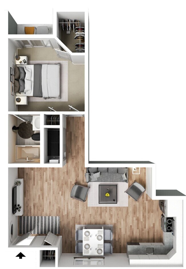 The Cedar D102 floor plan
